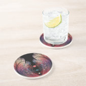 ジョングレージ抽象芸術モダンファンタジーフラクタル コースター (側面)