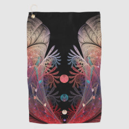 ジョングレージ抽象芸術モダンファンタジーフラクタル ゴルフタオル