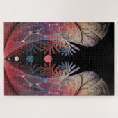 ジョングレージ抽象芸術モダンファンタジーフラクタル ジグソーパズル (横)