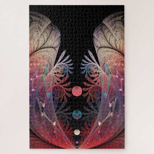 ジョングレージ抽象芸術モダンファンタジーフラクタル ジグソーパズル (縦)