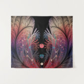 ジョングレージ抽象芸術モダンファンタジーフラクタル タペストリー (正面(横))