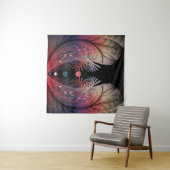 ジョングレージ抽象芸術モダンファンタジーフラクタル タペストリー (インサイチュ(横))