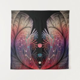 ジョングレージ抽象芸術モダンファンタジーフラクタル タペストリー