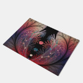 ジョングレージ抽象芸術モダンファンタジーフラクタル ドアマット (アングル)