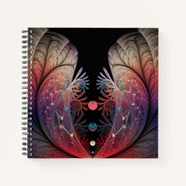 ジョングレージ抽象芸術モダンファンタジーフラクタル ノートブック