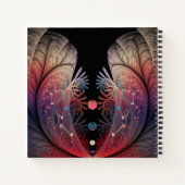 ジョングレージ抽象芸術モダンファンタジーフラクタル ノートブック (裏面)