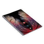 ジョングレージ抽象芸術モダンファンタジーフラクタル ノートブック (右側)