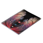 ジョングレージ抽象芸術モダンファンタジーフラクタル ノートブック (左側)