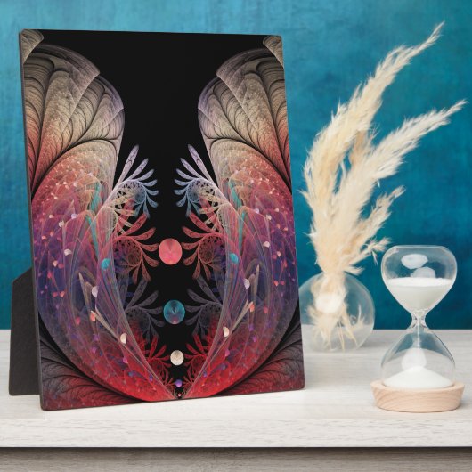 ジョングレージ抽象芸術モダンファンタジーフラクタル フォトプラーク (側面)