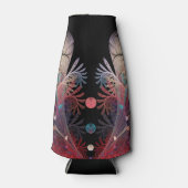 ジョングレージ抽象芸術モダンファンタジーフラクタル ボトルクーラー (正面)