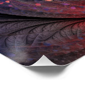 ジョングレージ抽象芸術モダンファンタジーフラクタル ポスター (コーナー)