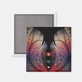 ジョングレージ抽象芸術モダンファンタジーフラクタル マグネット (正面/裏面)