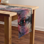 ジョングレージ抽象芸術モダンファンタジーフラクタル ミディアムテーブルランナー (インサイチュ)