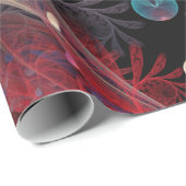 ジョングレージ抽象芸術モダンファンタジーフラクタル ラッピングペーパー (ロールコーナー)