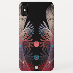 ジョングレージ抽象芸術モダンファンタジーフラクタル iPhone XS MAXケース