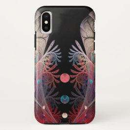 ジョングレージ抽象芸術モダンファンタジーフラクタル iPhone XSケース