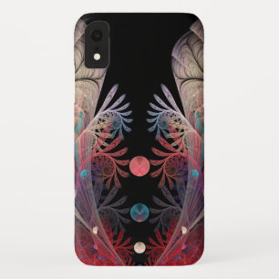 ジョングレージ抽象芸術モダンファンタジーフラクタル iPhone XRケース