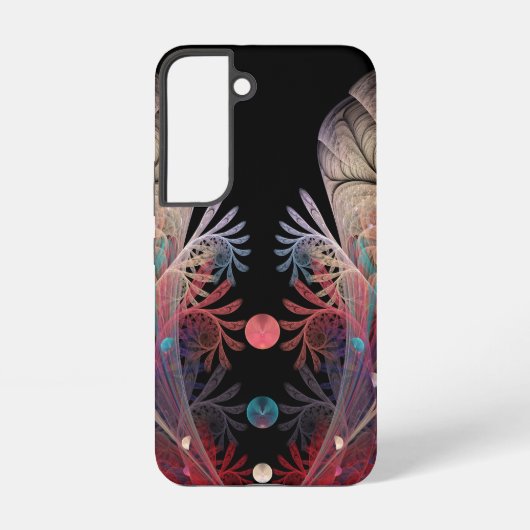 ジョングレージ抽象芸術モダンファンタジーフラクタル SAMSUNG GALAXYケース (裏面)