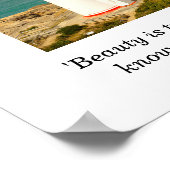 ジョンケアツ引用文 – アートプリント ポスター (角)