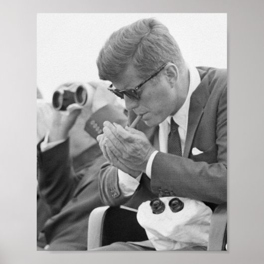 ジョンケネディ喫煙 ポスター (正面)