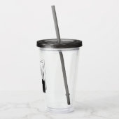 ジョンケネディUSホワ大統領のイトハウスポートレート アクリルタンブラー (左)