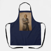 ジョンケネディUSホワ大統領のイトハウスポートレート エプロン (正面)
