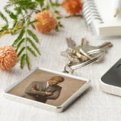 ジョンケネディUSホワ大統領のイトハウスポートレート キーホルダー (側面)