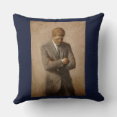 ジョンケネディUSホワ大統領のイトハウスポートレート クッション (裏面)