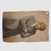 ジョンケネディUSホワ大統領のイトハウスポートレート ゴルフタオル (横)