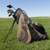 ジョンケネディUSホワ大統領のイトハウスポートレート ゴルフタオル (グリーン)