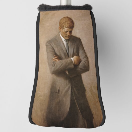 ジョンケネディUSホワ大統領のイトハウスポートレート ゴルフヘッドカバー (回転90)