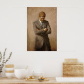 ジョンケネディUSホワ大統領のイトハウスポートレート ポスター (キッチン)