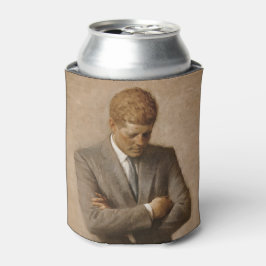 ジョンケネディUSホワ大統領のイトハウスポートレート 缶クーラー