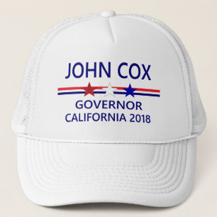 ジョンコックスの知事カリフォルニア2018年 キャップ