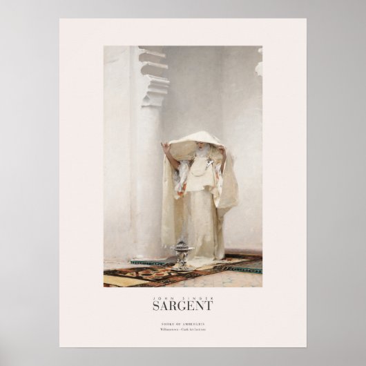 ジョンシンガーサルゲントスモークオブアンバーグリスアートプリント ポスター (正面)