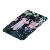 ジョンシンガーサーゲントカーネーションリリリーバラ マグネット (左側)