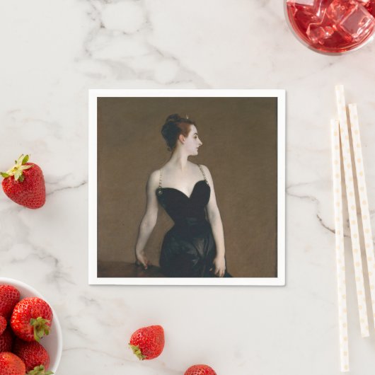 ジョンシンガーサーゲントマダムXクラシックポートレート スタンダードカクテルナプキン (インサイチュ)