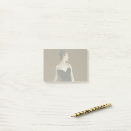 ジョンシンガーサーゲントマダムXクラシックポートレート ポストイット (デスク上)