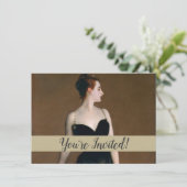 ジョンシンガーサーゲントマダムXクラシックポートレート 招待状 (スタンド正面)