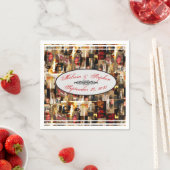 .ジョンシンガーサーゲントレディエレガントポートレートコラージュ スタンダードカクテルナプキン (インサイチュ)