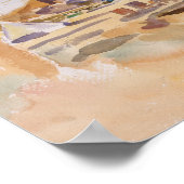 ジョンシンガーサージェント – 軍隊キャンプ ポスター (角)