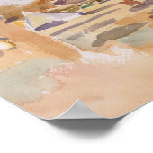 ジョンシンガーサージェント – 軍隊キャンプ ポスター (角)