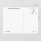 ジョンジェームズオードボンファインアート ポストカード (裏面)