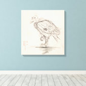 ジョンジヴォーゲル、スタンドナールリンクスオペンポート、ヤン・マ キャンバスプリント (インサイチュ (ウッドフロア))