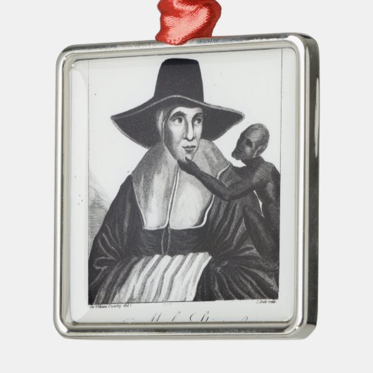 ジョンスコットによって刻まれるShiptonを1804年生み出して下さい メタルオーナメント (左)