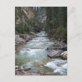 ジョンストンキャニオンステップ秋 ポストカード