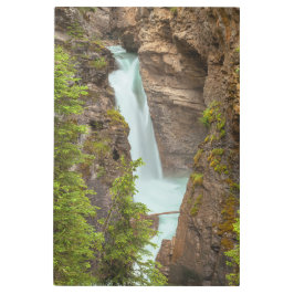 ジョンストンキャニオン秋 メタルプリント