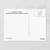 ジョンストンキャニオン ポストカード (裏面)