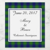 ジョンストンスコティ結婚ットワインラベル ワインラベル (シングルラベル)