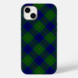 ジョンストンタータンチェックブルーグリーンプレイド Case-Mate iPhone 14 PLUSケース